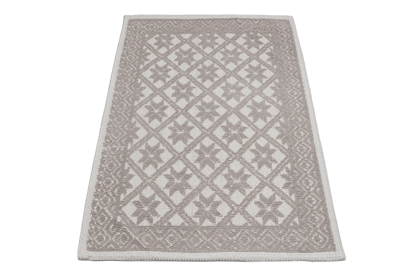 Covor Bumbac Linen Maro, 55x145 cm