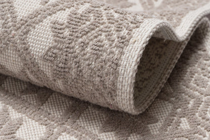 Covor Bumbac Linen Maro, 55x145 cm