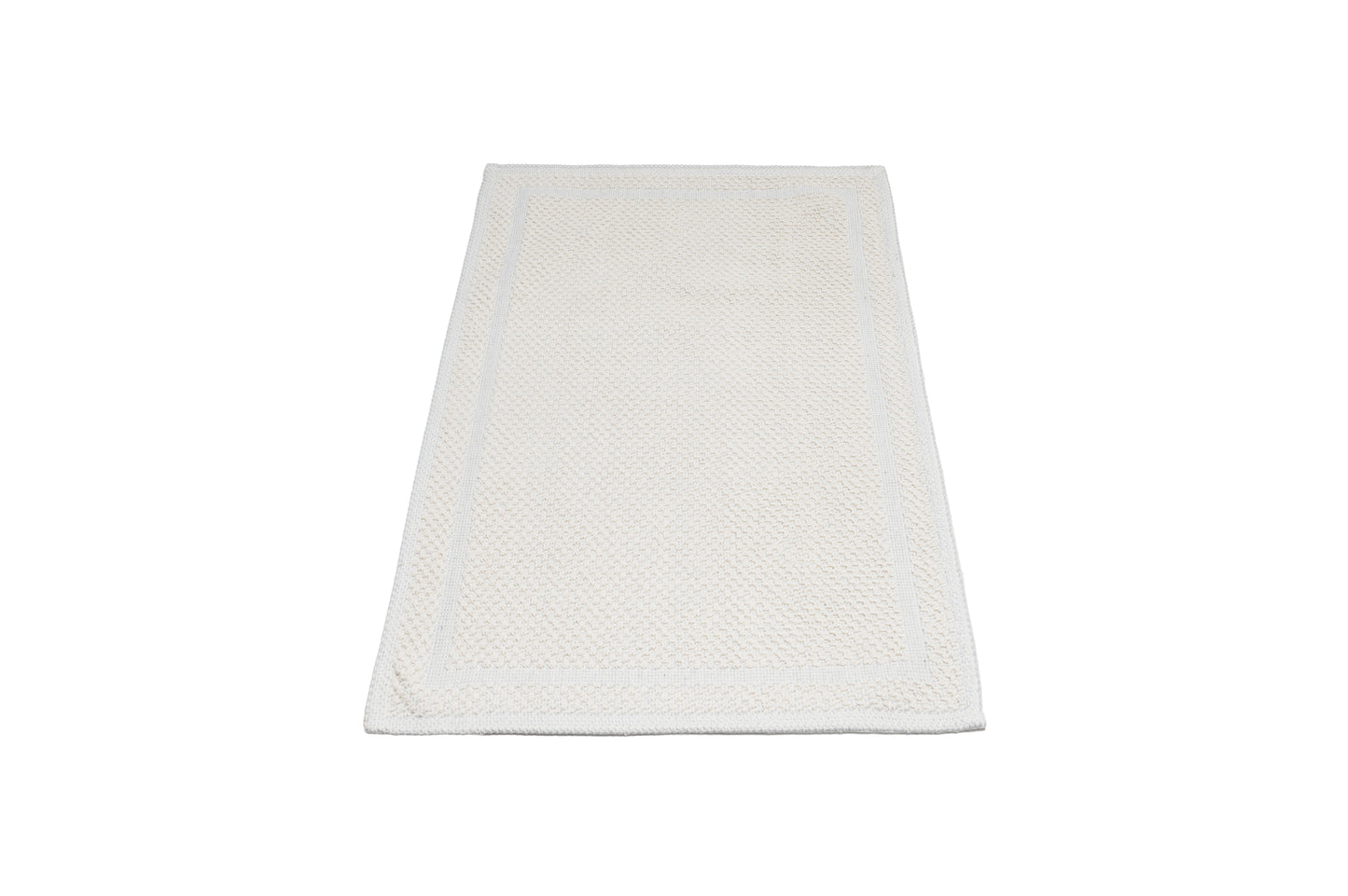 Covor Bumbac Pixo Bej, 55x55 cm