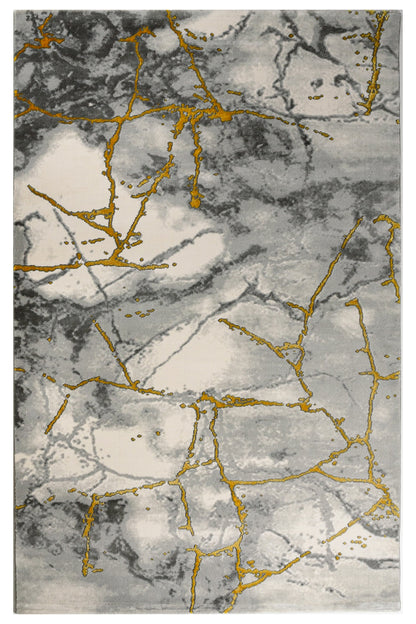 Covor Marc O'Polo Aida Galben, 170x250 cm, Modern
