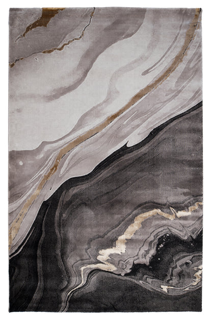 Covor Galeria Suhara Gri, 100x200 cm, Modern