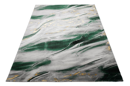 Covor Marc O'Polo Cappadocia Verde-Auriu, 125x300 cm, Modern
