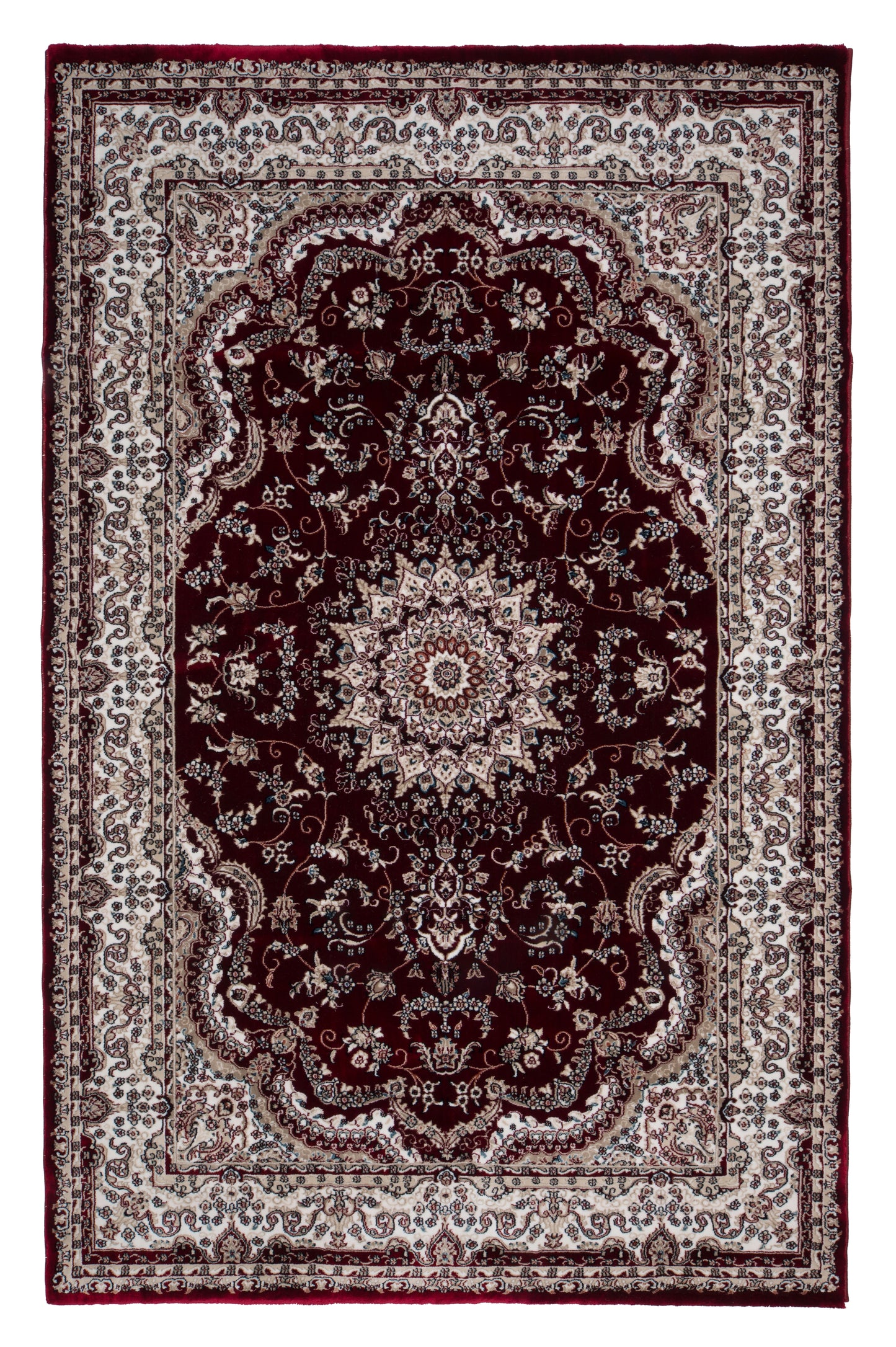 Covor Otoman Divan Visiniu, 60x200 cm, Clasic