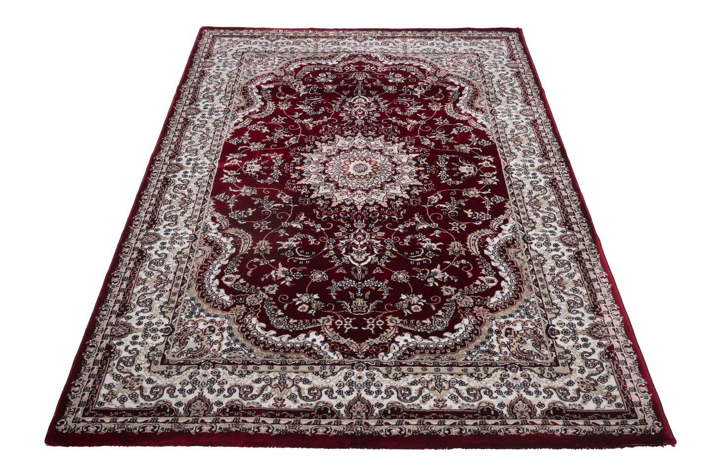 Covor Otoman Divan Visiniu, 60x200 cm, Clasic