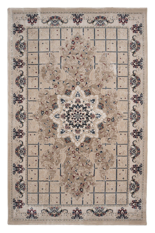 Covor Otoman Serai Bej, 250x350 cm, Clasic