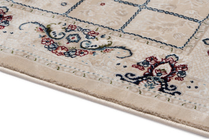Covor Otoman Serai Bej, 50x80 cm, Clasic
