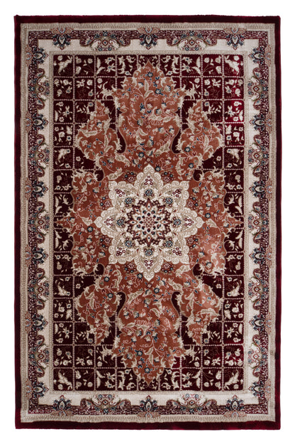 Covor Otoman Serai Visiniu, 60x200 cm, Clasic