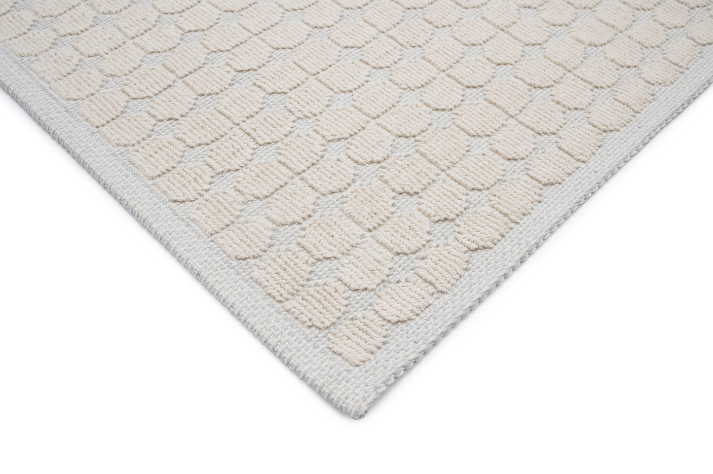 Set Covor Bumbac Pibo Bej, 2 covoare, 55x100 cm - 1 bucata, 40x55 cm - 1 bucata