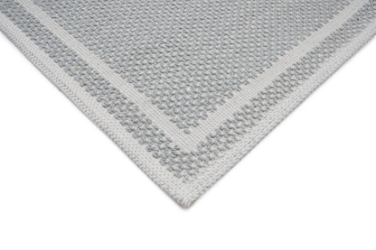 Set Covor Bumbac Pixo Gri, 2 covoare, 55x100 cm - 1 bucata, 40x55 cm - 1 bucata