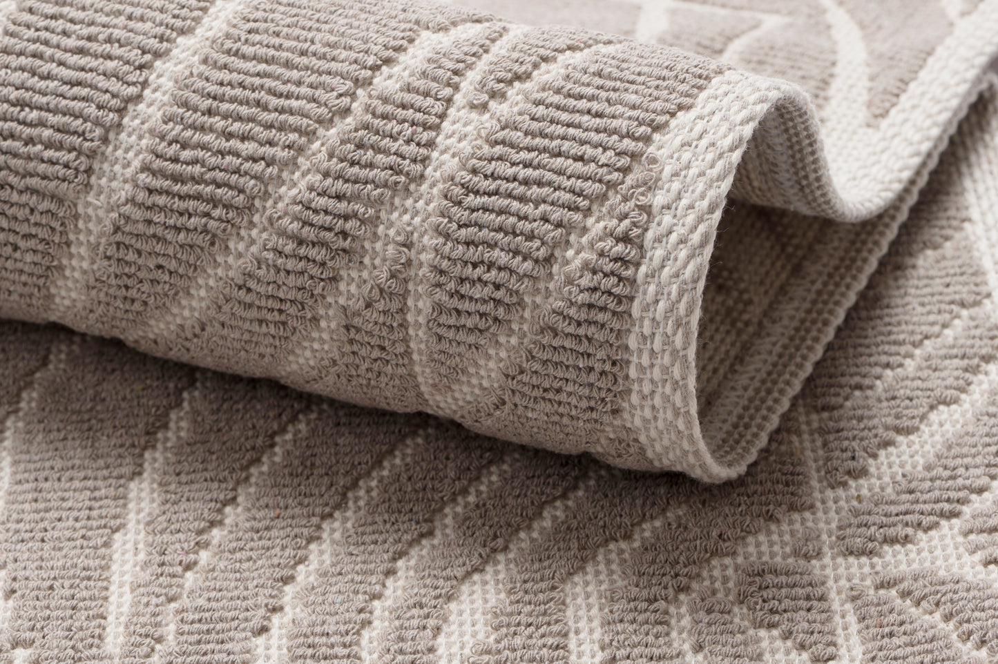 Set Covor Bumbac Silko Maro, 2 covoare, 55x100 cm - 1 bucata, 40x55 cm - 1 bucata