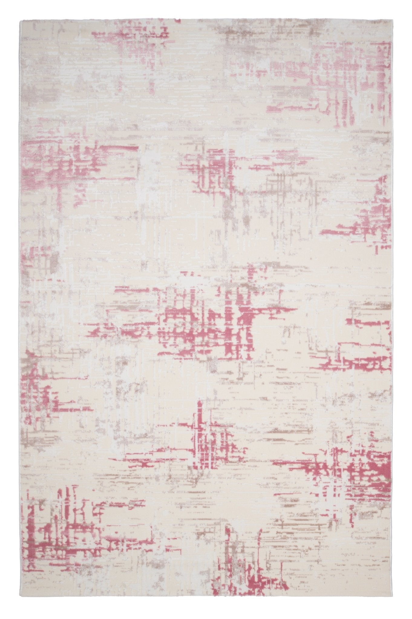 Covor Alye Fusion Bej-Roz, 70x100 cm, Modern
