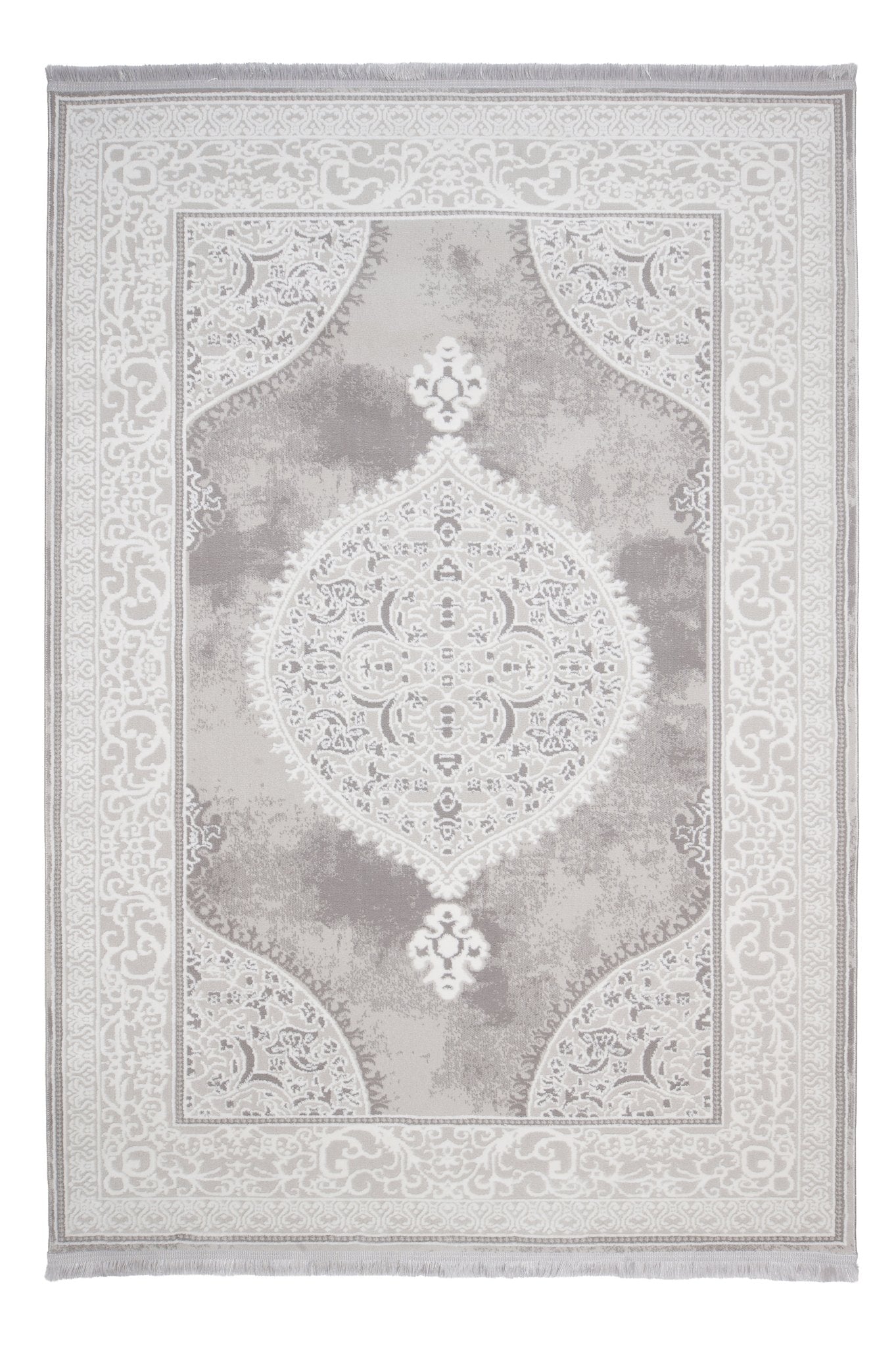 Covor Alye Vekro Gri, 80x150 cm, Clasic