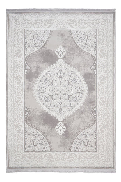 Covor Alye Vekro Gri, 80x150 cm, Clasic