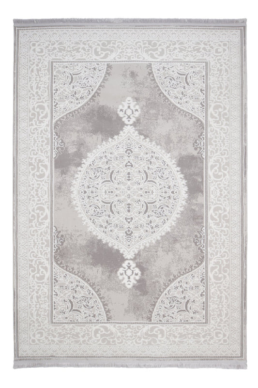Covor Alye Vekro Gri, 50x80 cm, Clasic