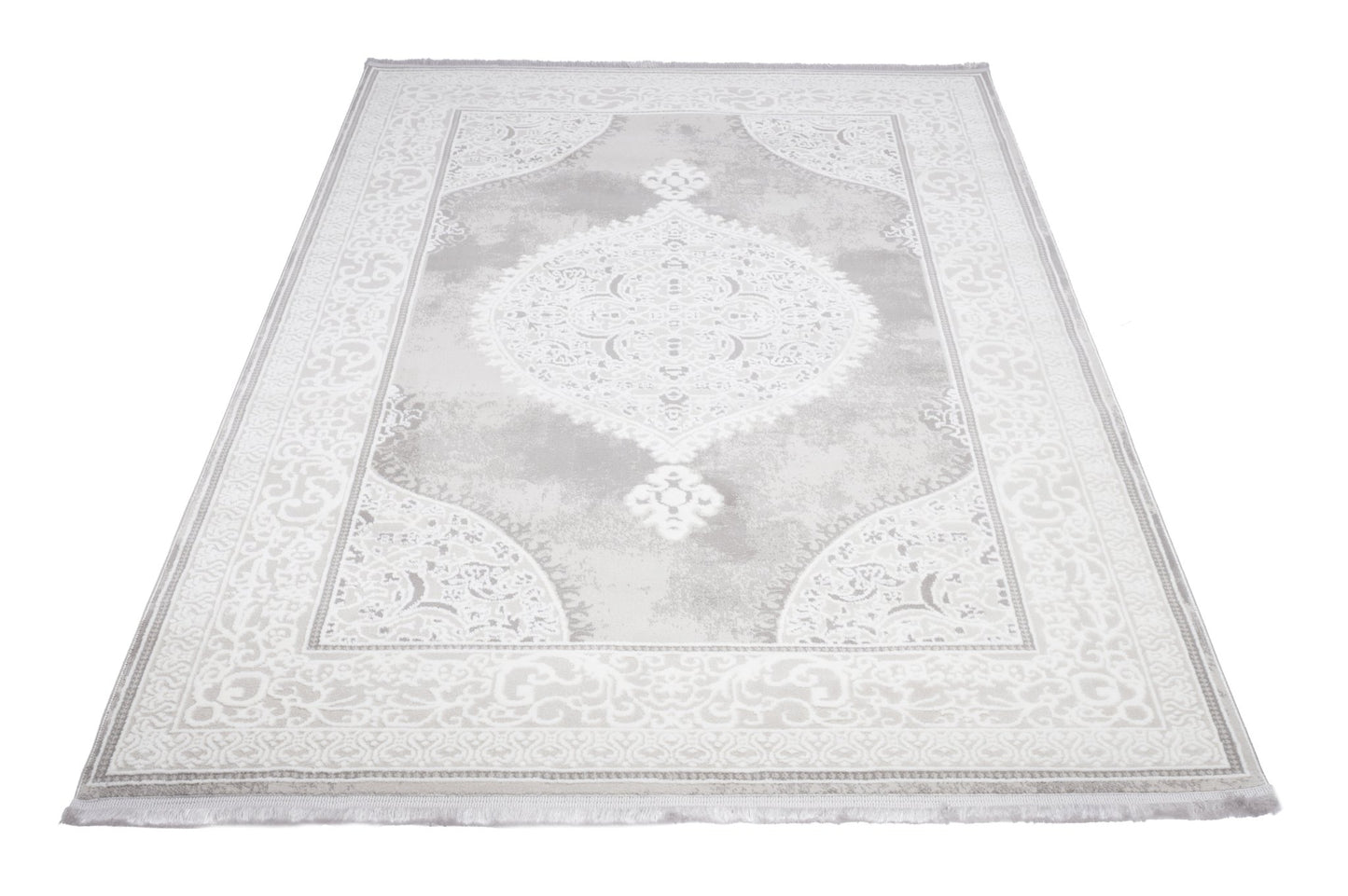 Covor Alye Vekro Gri, 80x150 cm, Clasic