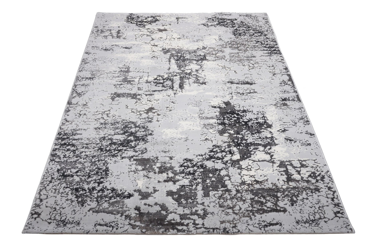 Covor Atlas Babu Gri - Negru, 60x200 cm, Modern