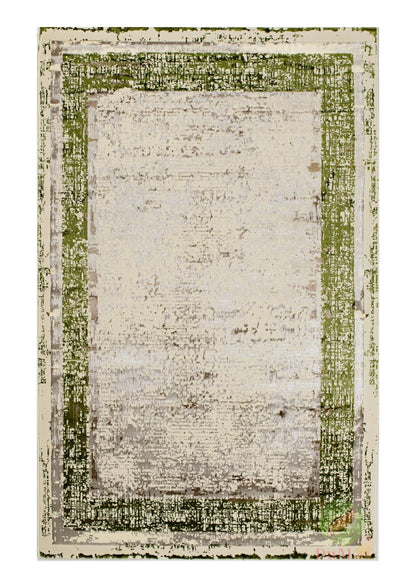 Covor Atlas Chena Bej-Verde, 125x200 cm, Modern