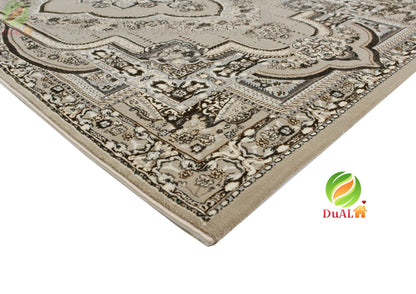 Covor Atlas Mablo Crem, 50x80 cm, Clasic