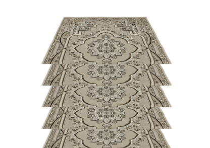 Brown Avriga Friese carpet, 50x80 cm, Modern