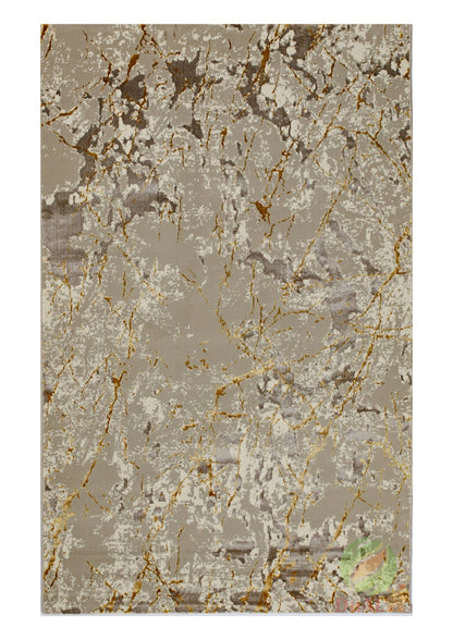 Covor Atlas Zdub Bej-Auriu, 150x233 cm, Modern