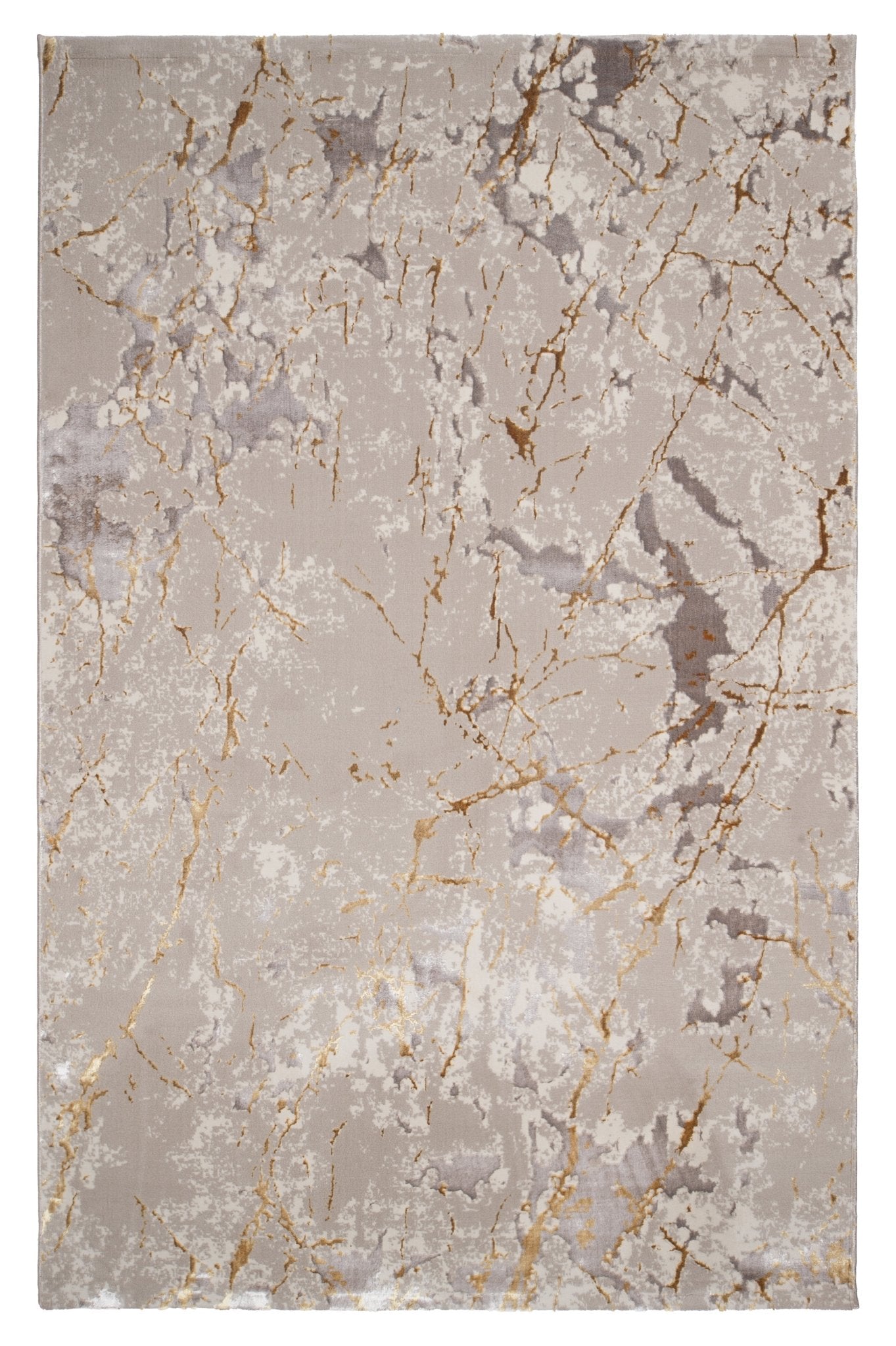 Covor Atlas Zdub Bej-Auriu, 50x80 cm, Modern