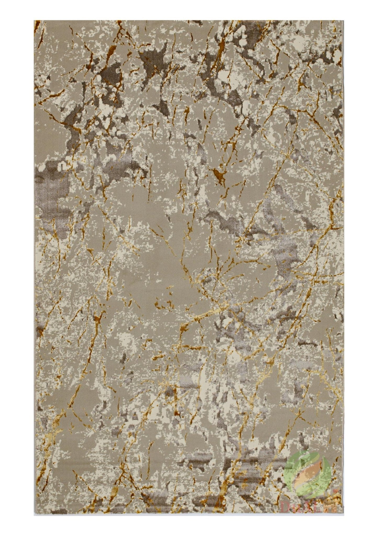 Covor Atlas Zdub Bej-Auriu, 60x150 cm, Modern