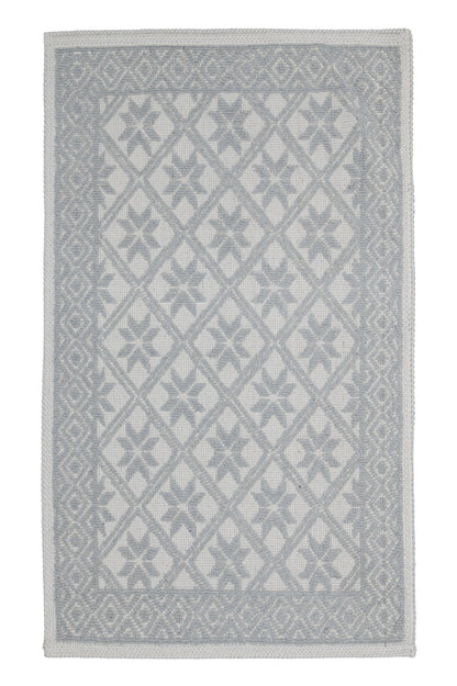 Covor Bumbac Linen Gri, 55x95 cm