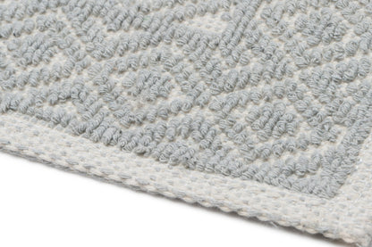 Covor Bumbac Linen Gri, 55x95 cm
