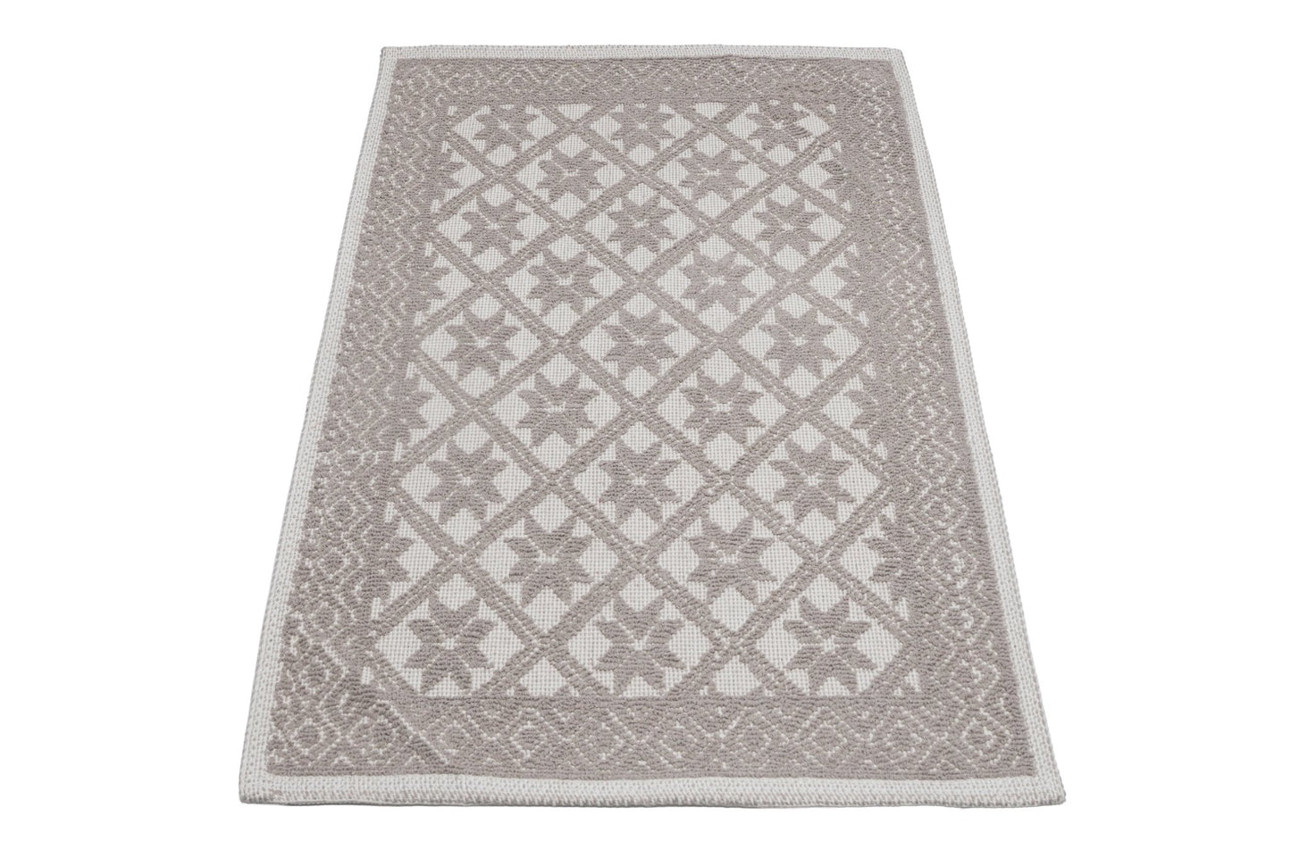 Covor Bumbac Linen Maro, 55x145 cm