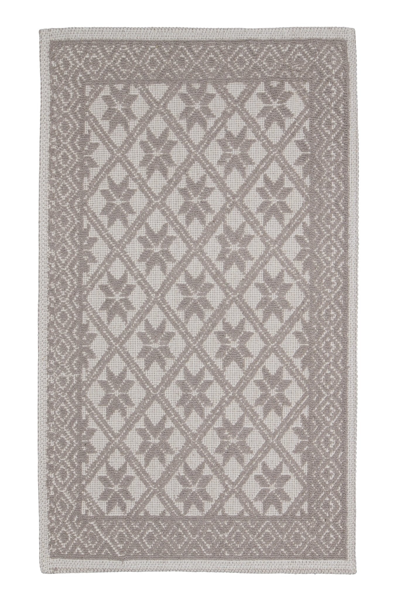 Covor Bumbac Linen Maro, 55x145 cm
