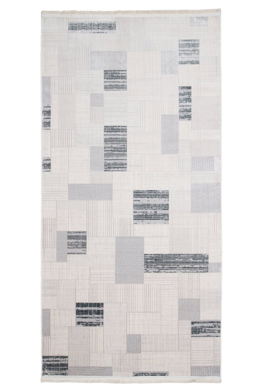 Covor Bumbac Matrico Gri, 120x180 cm