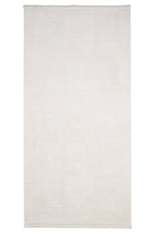 Covor Bumbac Nardo Bej, 55x95 cm
