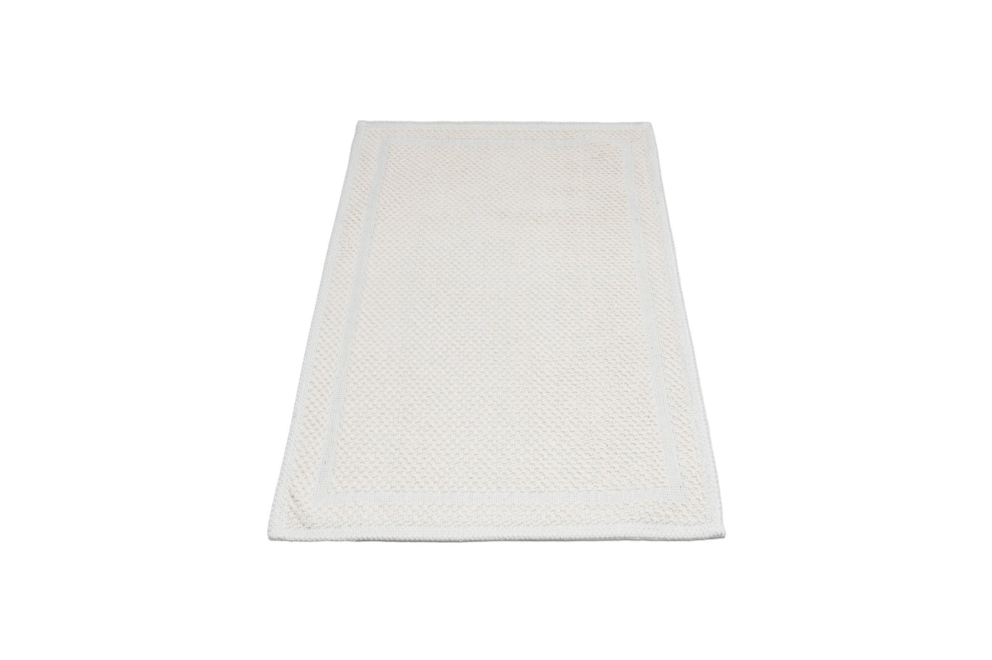 Covor Bumbac Pixo Bej, 55x95 cm