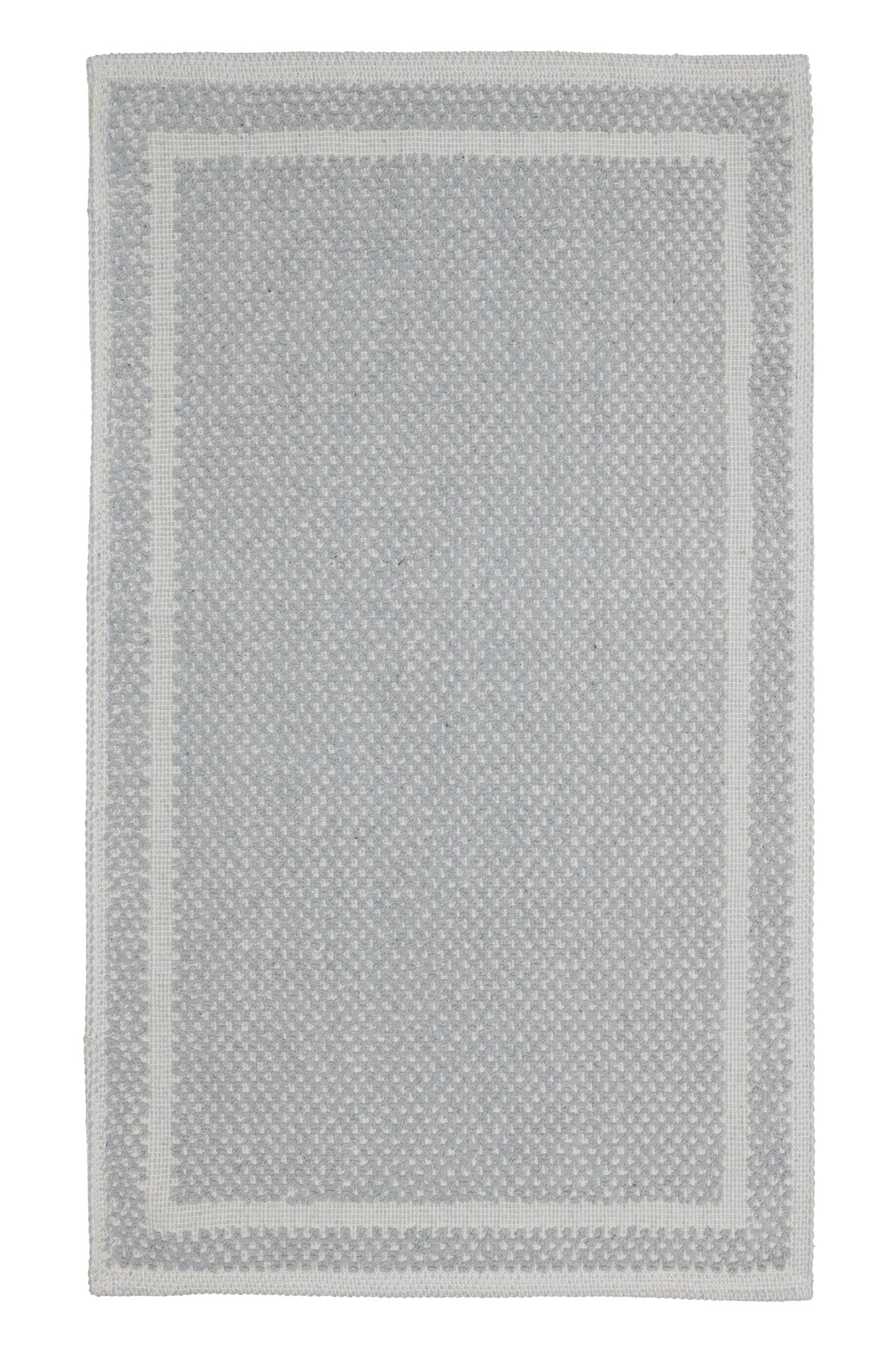 Covor Bumbac Pixo Gri, 55x55 cm