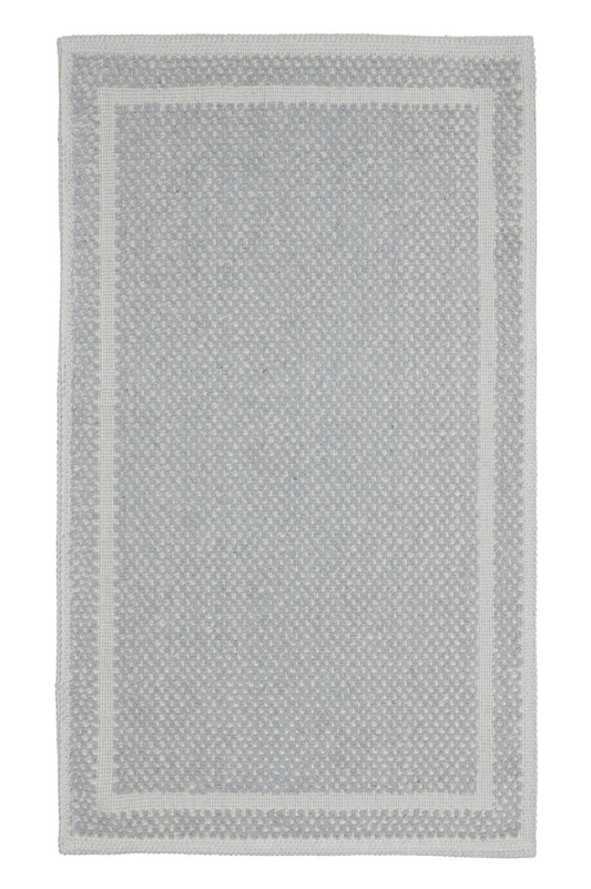 Covor Bumbac Pixo Gri, 55x55 cm