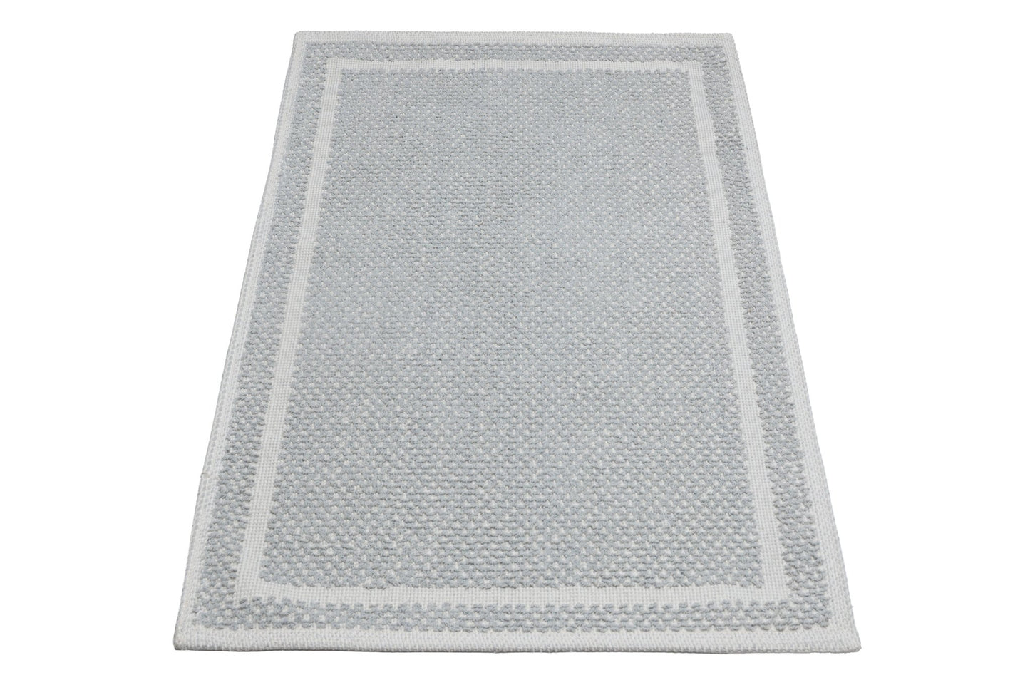 Covor Bumbac Pixo Gri, 55x55 cm