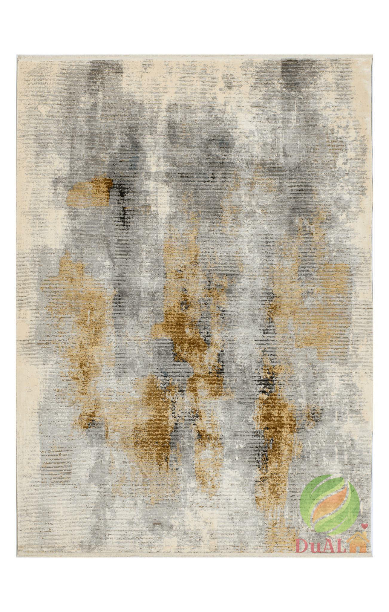 Covor Ultra Lux Maldo Gri, 200x290 cm, Modern