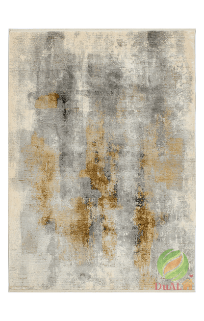 Covor Ultra Lux Maldo Gri, 200x290 cm, Modern