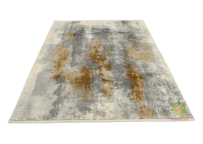 Covor Ultra Lux Maldo Gri, 200x290 cm, Modern