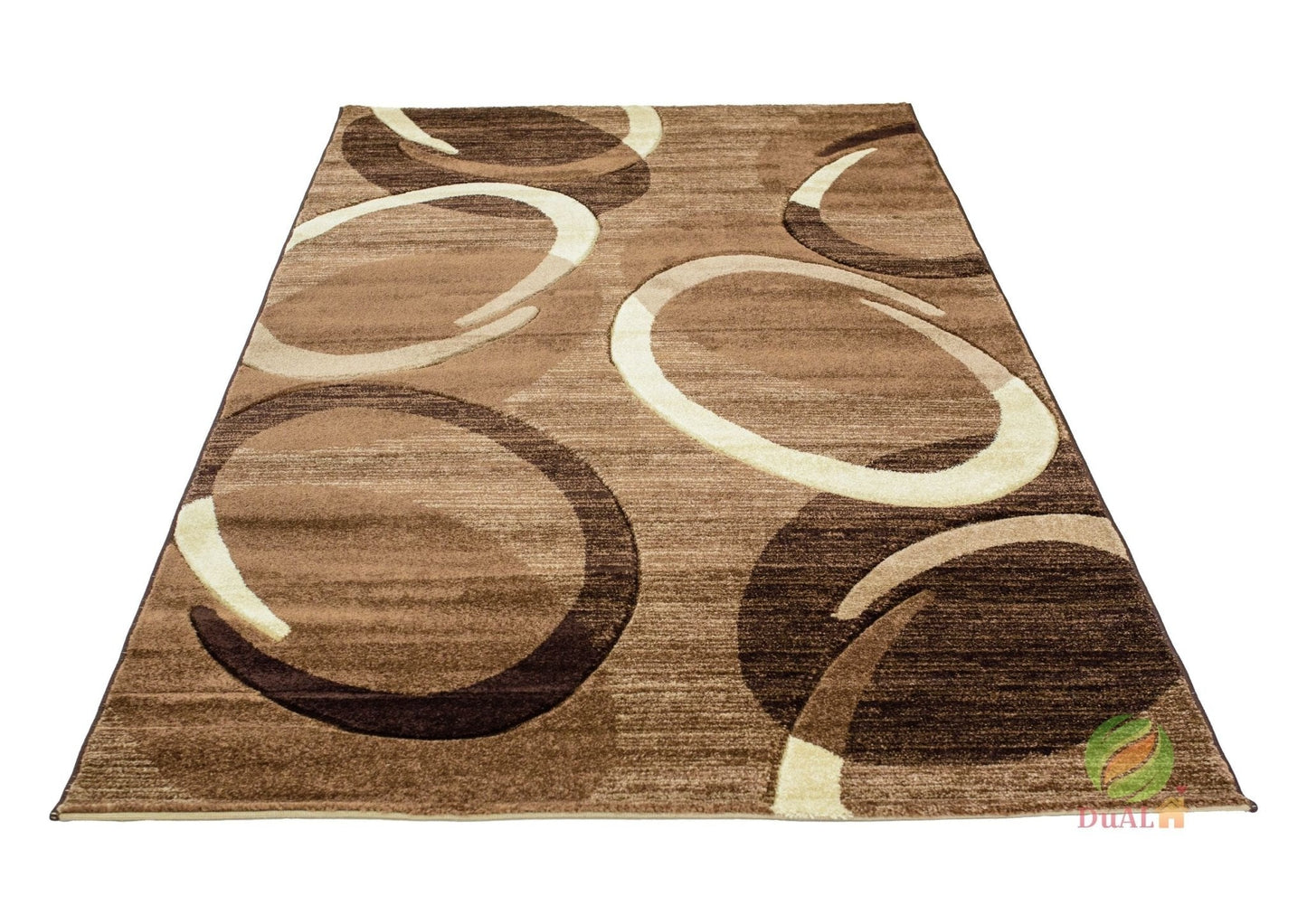 Brown Dumba Friese carpet, 170x250 cm, Modern