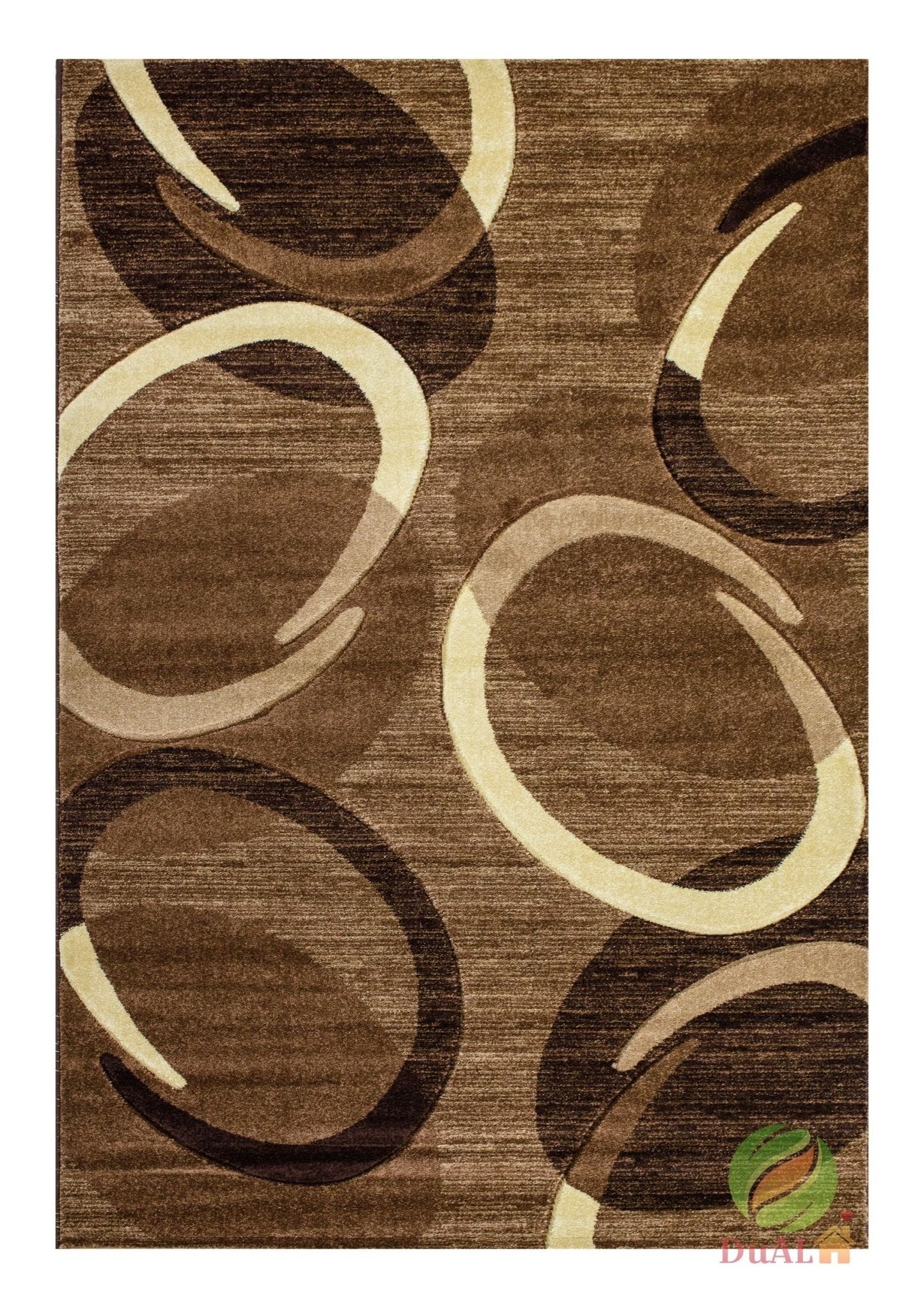 Brown Dumba Friese carpet, 170x250 cm, Modern