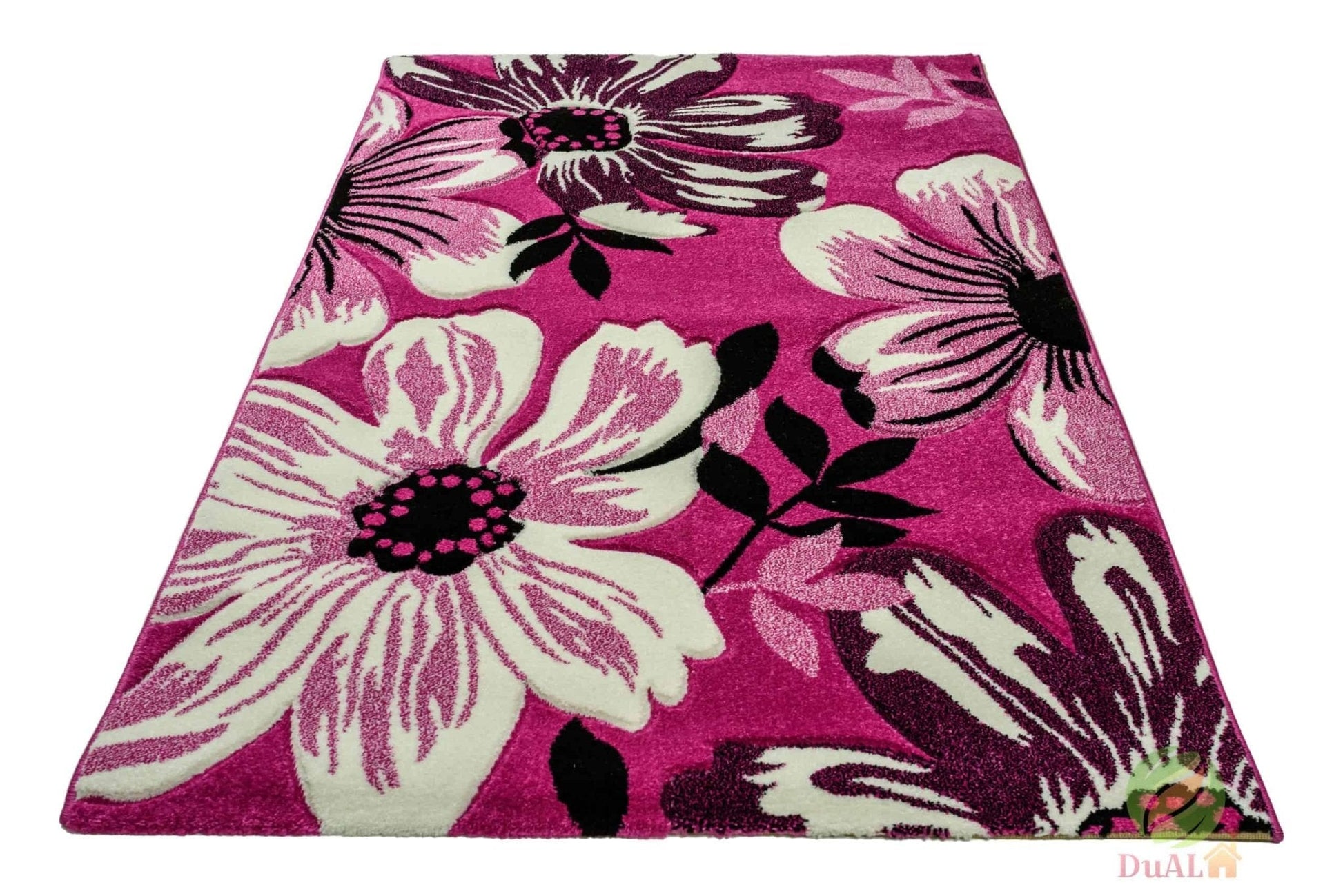 Covor Friese Floral Roz