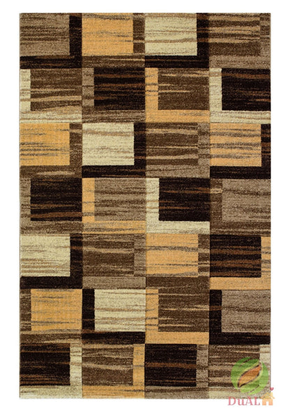 Friese Magic Brown carpet, 125x300 cm, Geometric