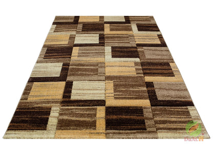 Friese Magic Brown carpet, 125x300 cm, Geometric