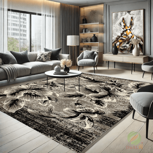 Covor Friese Multimac Gri, 250x350 cm, Floral