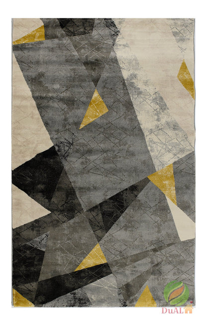 Covor Friese Oglinda Multicolor, 80x300 cm, Geometric