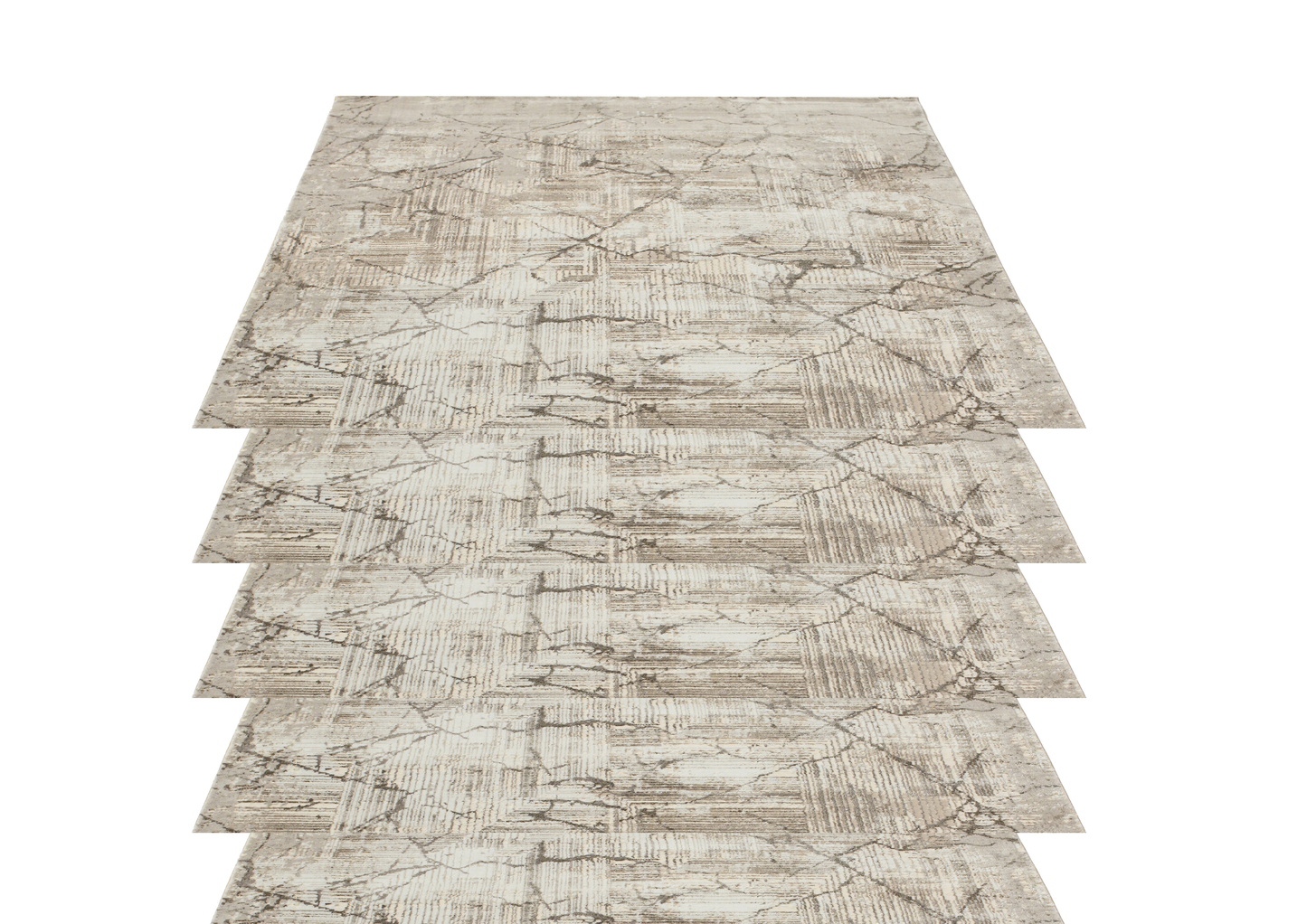 Carpet Gallery Algo Gray, 50x80 cm, Modern