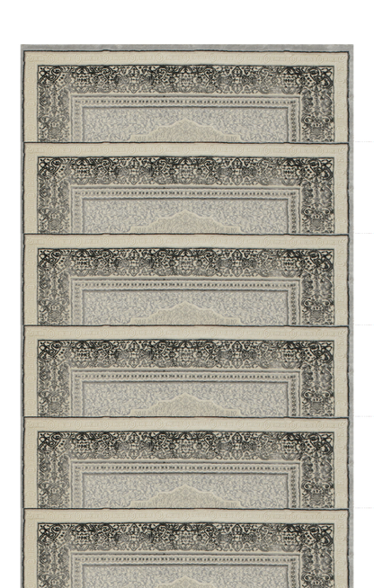 Carpet Gallery Algo Gray, 50x80 cm, Modern