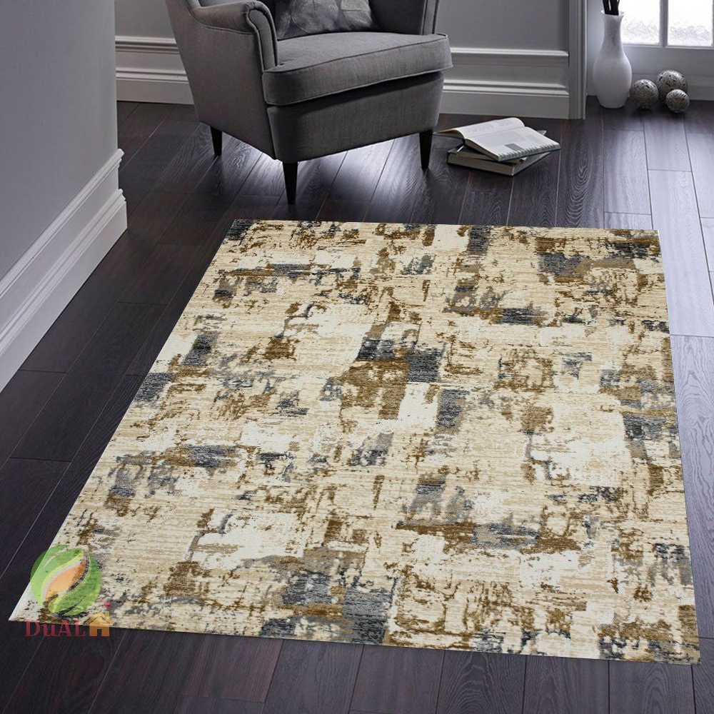 Carpet Hera Dalmos Beige, 100x200 cm, Modern