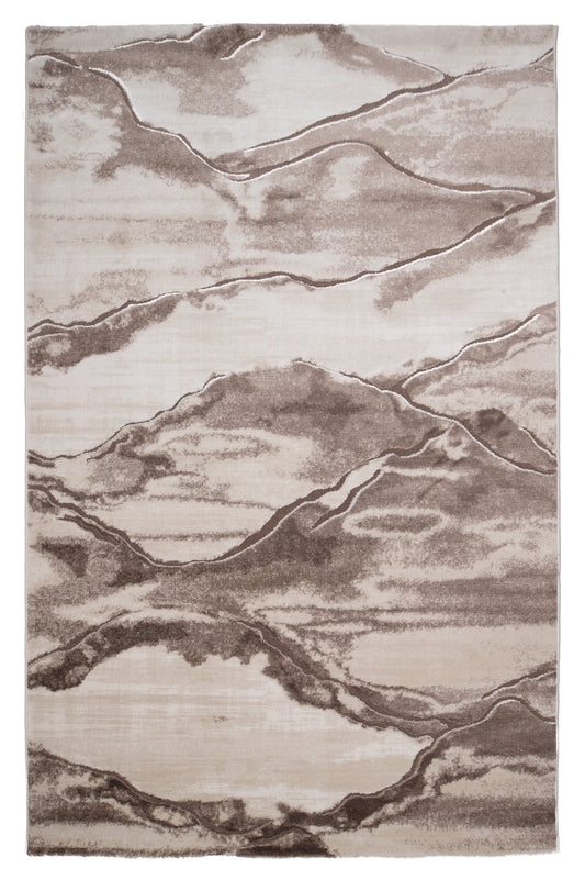 Covor Marmaris Rima Maro, 50x80 cm, Modern